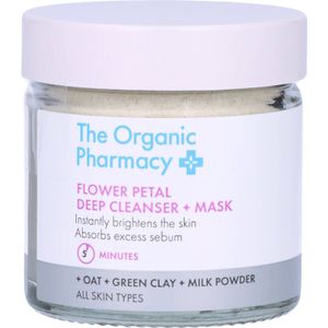 The Organic Pharmacy Flower Petal Deep Cleanser + Mask 40 ml
