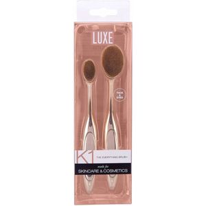 Luxe Studio Makeup Brush Set Face & Eyes K1  2 stk.