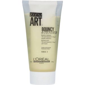 L'Oreal Professionnel Tecni.ART Bouncy & Tender Cream - Verzorgende stylingcrème voor krullend haar - 150ml