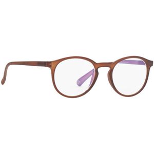 Prego Brun Læsebrille med Anti Bluelight +0.50