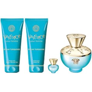 Versace Dylan Turquoise Pour Femme EDT Gift Set 105 ml