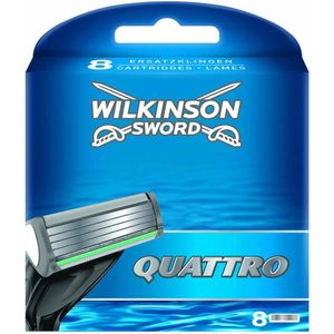 Wilkinson Sword Quattro Razorblades 8 st