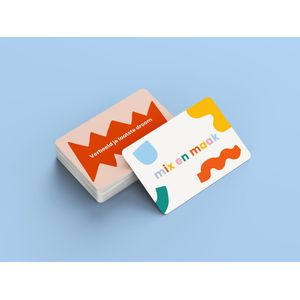 Mix en maak - kaartspel