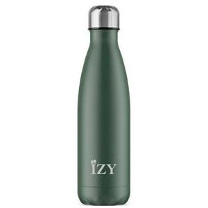 Thermosflasche IZY Poedercoat Unisex Grün 500 ml