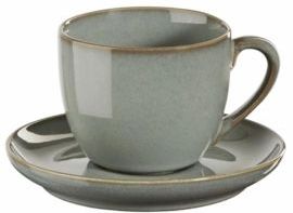 Espressotasse mit Untertasse ASA Selection Saisons Eucalyptus 90 ml