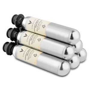 Weinsystem Capsules Coravin Sparkling Silver (6er-Set)