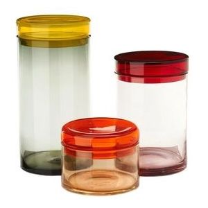 Vorratsbehälter POLSPOTTEN Caps & Jars XL Multi (Set von 3)