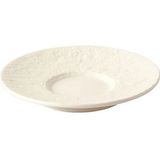 Untertasse Villeroy & Boch Manufacture Rock Blanc Espresso (6-teilig)