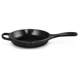 Bratpfanne Le Creuset Skillet Rund Mattschwarz 16 cm