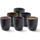 Espressotasse Bitz Black Assorti (6-Teilig)