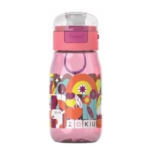 Trinkflasche ZOKU Flip Kinder Pink Fairytale 475 ml