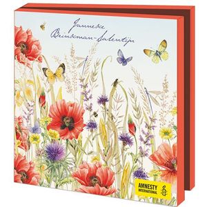 Wenskaarten Janneke Brinkman, Klaprozen