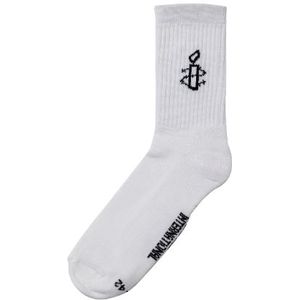 Amnesty sportsokken wit -39 - 42