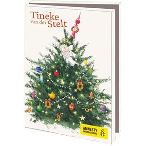 Kerstkaarten Tineke van der Stelt, Kattekwaad