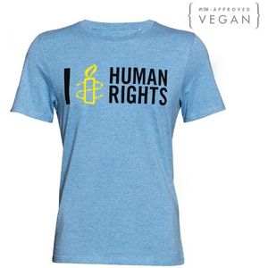 Amnesty uniseks T-shirt I love Human Rights-L