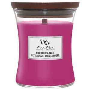 Woodwick Wild Berry & Beets Medium Candle - Geurkaars