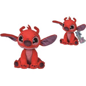 Disney - Lilo & Stitch - Leroy  - 25 cm - Pluche - Rood - Alle leeftijden - Knuffel