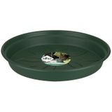 elho Green Basics Schotel 22 - Blad groen (Groen) - Ø 22 x H 3 cm - Ideaal voor binnen en buiten - 100% gerecycled