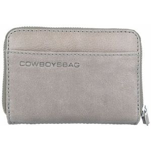 Cowboysbag Portemonnee Haxby leer 13,5 cm elephantgrey