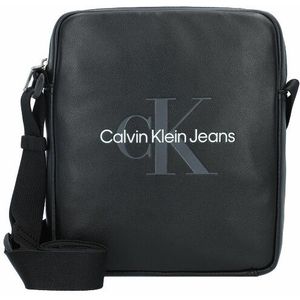 Calvin Klein Jeans Monogram Soft Schoudertas 18.5 cm black