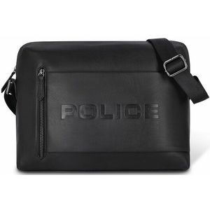 Police Aktetas Messenger 35 cm Laptop compartiment black