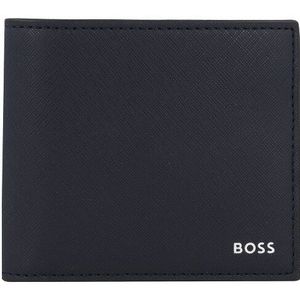 Boss Zair Portemonnee Leer 11 cm dark blue