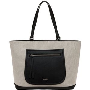 L.Credi Paola Shopper Tas 44 cm  zwart