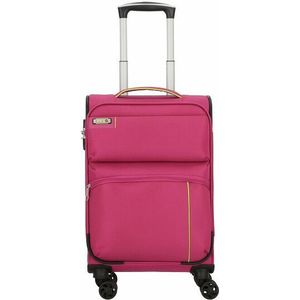 d&n Travel Line 6754 4-wiel cabinewagen 55 cm pink
