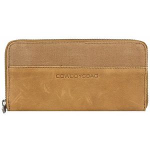 Cowboysbag Llanes portemonnee leer 20,5 cm olive