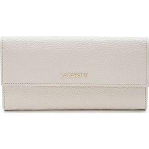 Lazarotti Bologna Leather Portemonnee Leer 19 cm offwhite