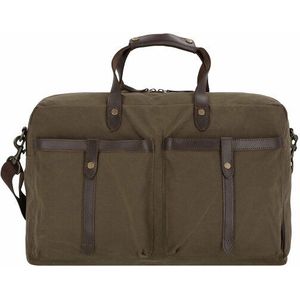 Harbour 2nd City Canvas Weekender reistas 49 cm olive-brown