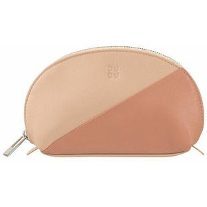 DuDu Segovia Cosmetisch Tasje Leer 16 cm puder rosa