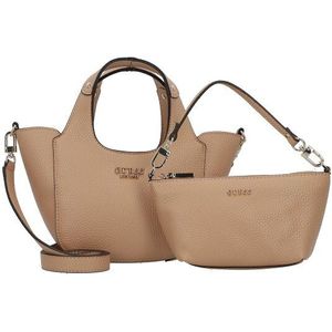 Guess Helina Mini handtas 16 cm beige