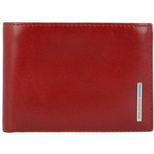 Piquadro Lederen portefeuille 12 cm red