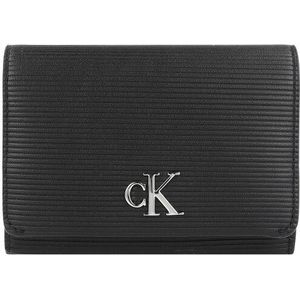 Calvin Klein Jeans Minimal Monogram Portemonnee 12.5 cm black