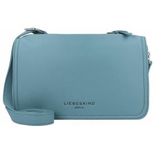 Liebeskind Noos Schoudertas Leer 23 cm petrol blue