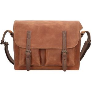 Laptoptas - Hazelnut - 100% Leer - 39 cm x 11 cm x 30 cm