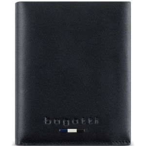 bugatti Romeo Portemonnee RFID-bescherming Leer 10 cm  zwart