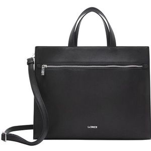 L.Credi Paulina Shopper Tas 36 cm  zwart