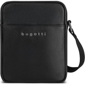 bugatti Valencia Mini tas Schoudertas Leer 17.5 cm black