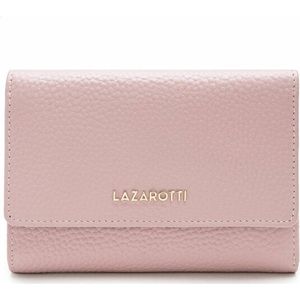 Lazarotti Bologna Leather Portemonnee Leer 14 cm pink