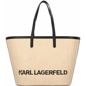 Karl Lagerfeld Essential Shopper Tas 37 cm natural
