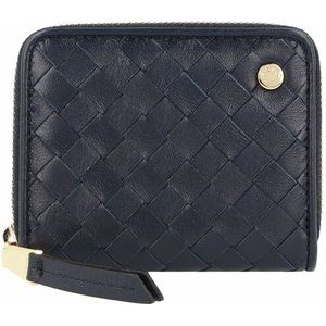 abro Piuma Portemonnee Leer 10.5 cm navy