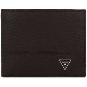 Guess Barcellona Portemonnee RFID-bescherming Leer 12 cm  bruin