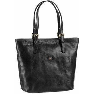 The Bridge Story Donna Shopper Leer 26 cm nero-goldfarben