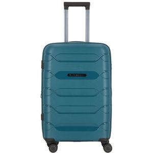 Polestream Strz by Asteroid 4 wielen Trolley M 64 cm met uitbreidingsplooi  zwart