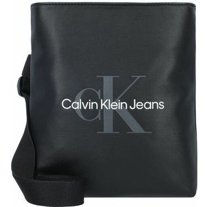 Calvin Klein Jeans Monogram Soft Schoudertas 18 cm black