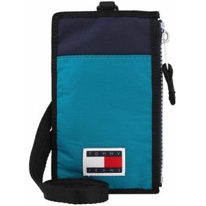 Tommy Hilfiger Jeans TJM College Mobiel Telefoon Hoesje 10 cm new teal