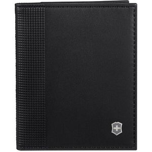 Victorinox Altius Alox Kredietkaart etui RFID-bescherming Leer 9 cm  zwart
