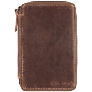 Greenburry Vintage Potloodetui Leer 13 cm brown